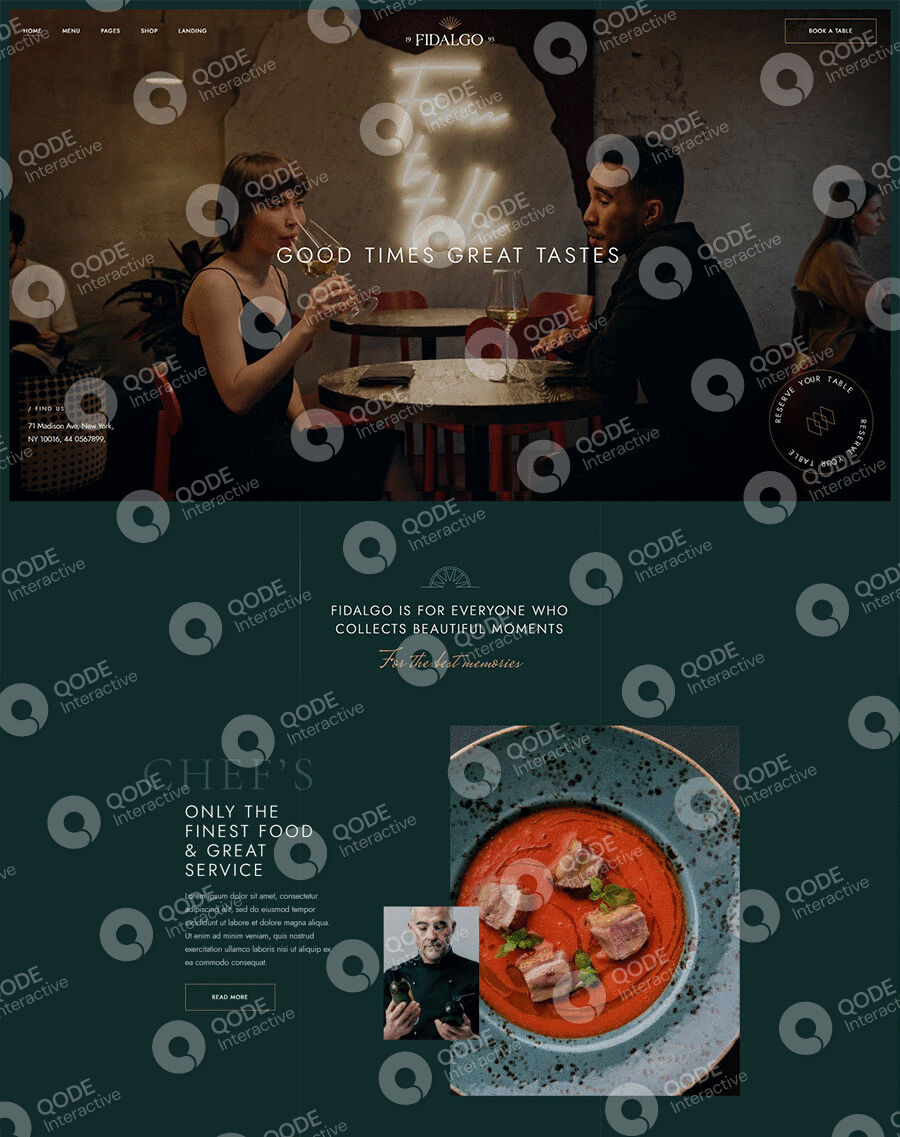 Two women chatting over coffee in a cozy café with a pizza on the table.