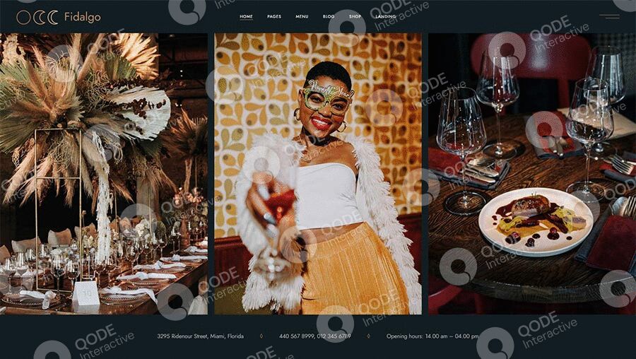 Woman smiling and holding a glass of wine at a festive celebration.